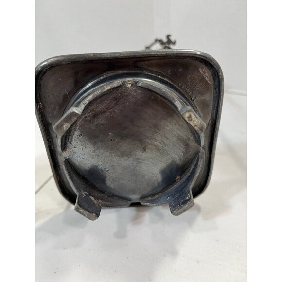 Meridan Silver Plate Co Quadrupleplate Victorian Glass Pickle Castor Jar & Tongs - Picture 10 of 12